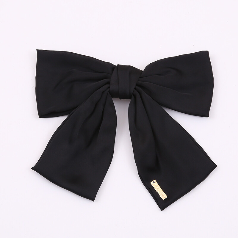 [ACC]Elegant Bow Ribbon Hair Clip Woman Hairpin Accessories