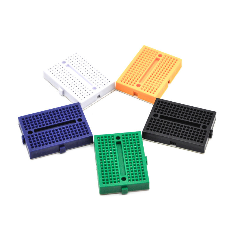 SYB-170 Mẫu Không Hàn Mini Breadboard 170 Bảng Kiểm Tra PCB Tie-Points