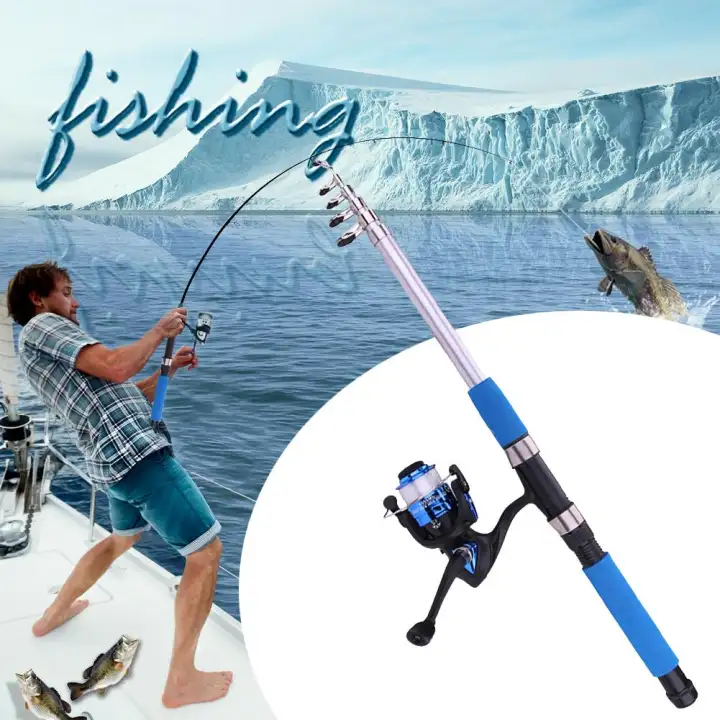 teal fishing rod and reel