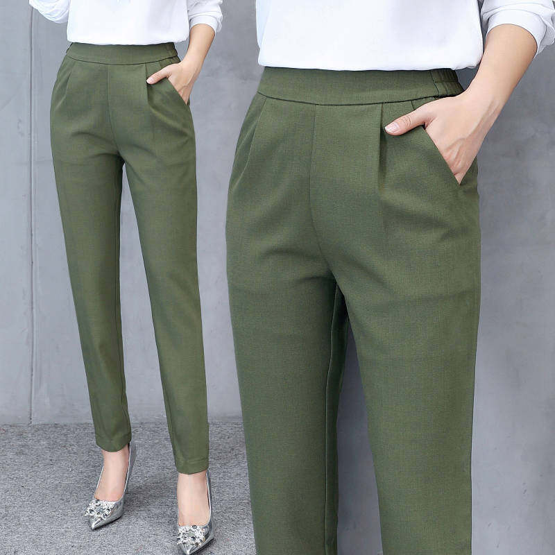 ladies thin summer trousers