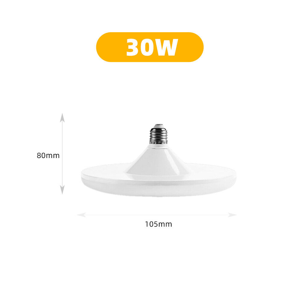 Led bulb 20w 30w 40w 30w 100w e27 ufo foco led lamp ampoule led light bulbs cold white for home kitchen bedroom garage light
