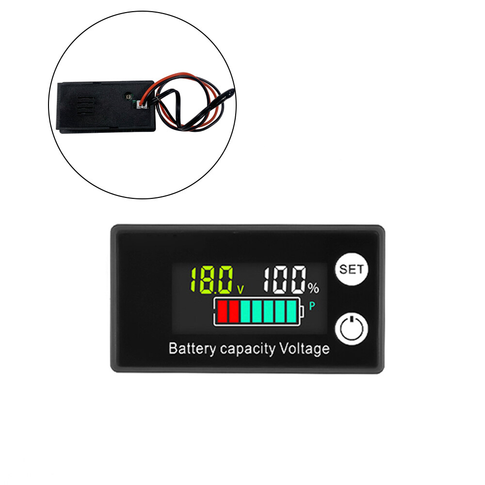 Aideepen Battery Meter Indicator Voltage Meter 6133A DC8100V with