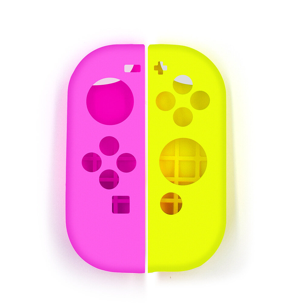 Silicone Handle Cover Non-slip Drop-resistant Protective Sleeve Compatible For Nintendo Switch Joycon