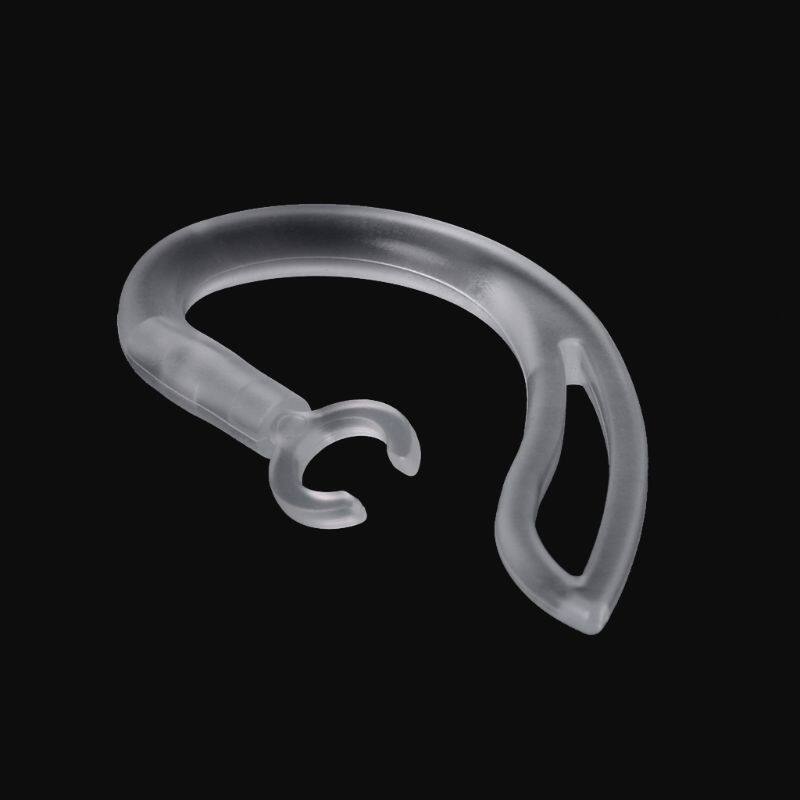 6mm Bluetooth Earphones Transparent Soft Silicone Ear Hook Loop Clip Headset