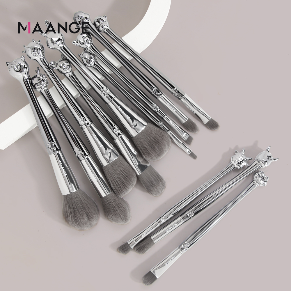 MAANGE 12 Cọ trang điểm đánh phấn mắt và phấn má hồng - INTL