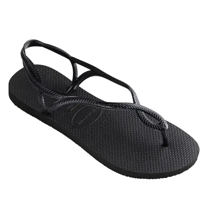 havaianas black sandals