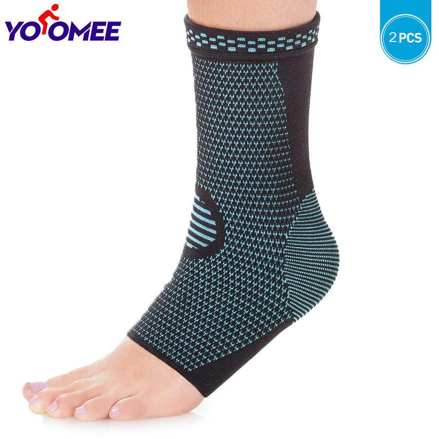 Yoomee 1 Pair Ankle Brace Compression Support Sleeve For Injury Recovery, Joint Pain and More. Plantar Fasciitis Foot Socks with Arch Support, Eases Swelling, Heel Spurs, Achilles Tendon