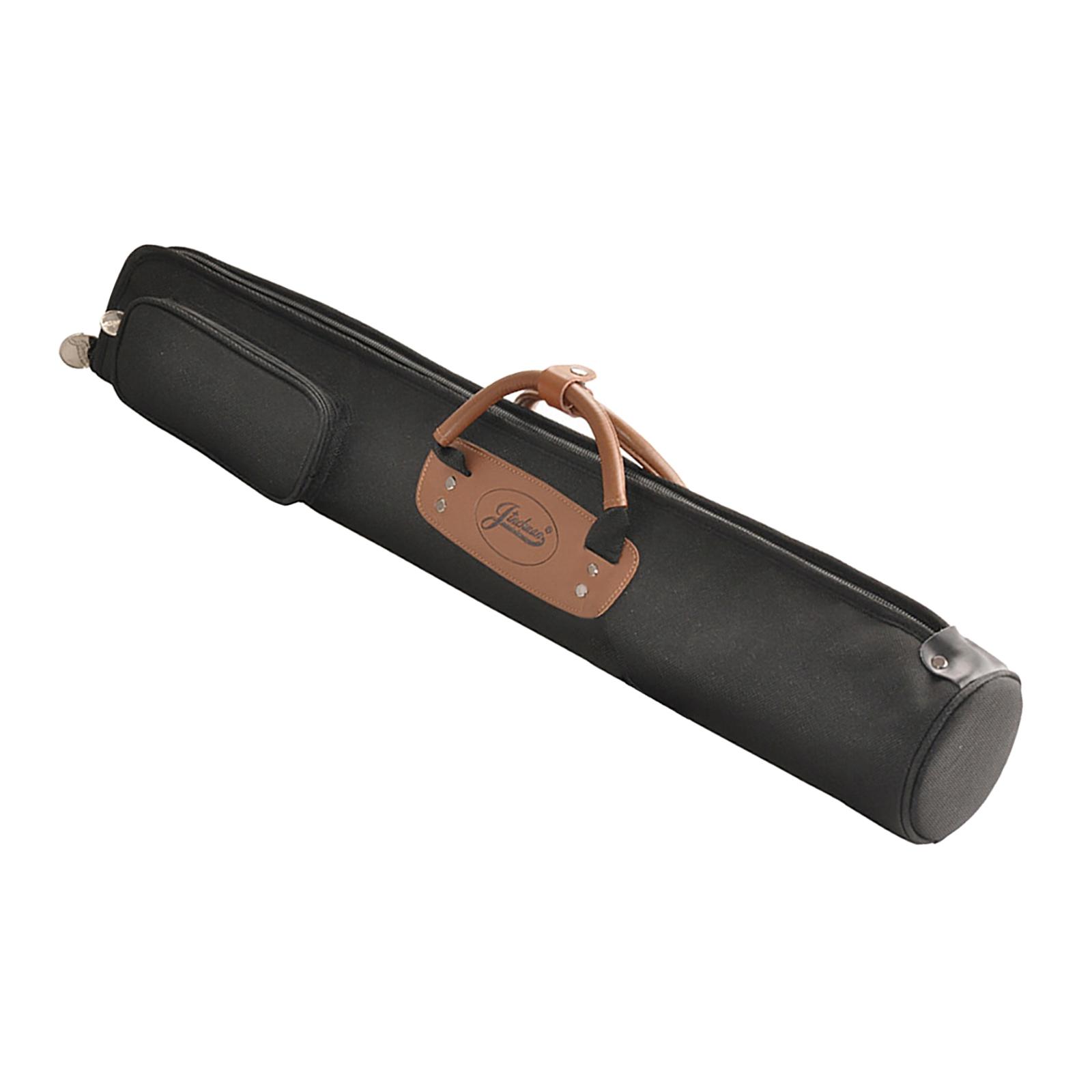 Baoblaze Saxophone Storage Bag with Exterior Pocket Leather Handle Adjustable Shoulder Strap Music Instrument Travel Clarinet Carry Case Waterproof