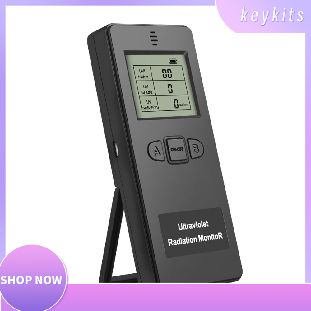 Keykits-xách tay kỹ thuật số tia cực tím bức xạ detector, máy đo tia cực tím uvi, đo bức xạ tester kiểm tra thiết bị bảo vệ