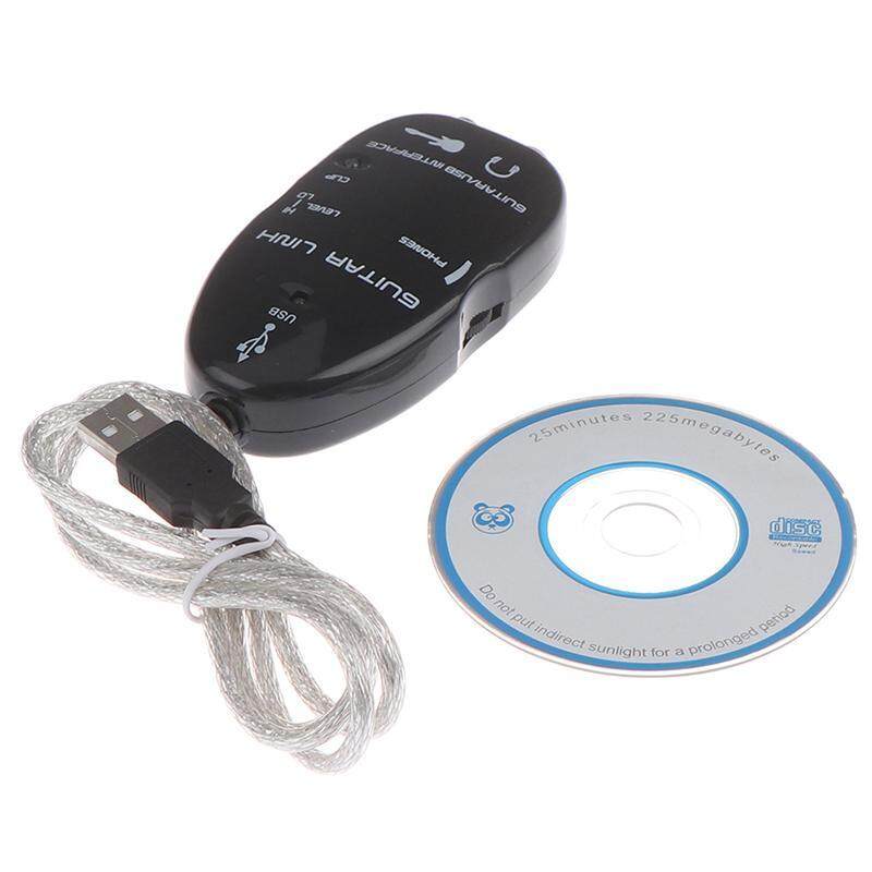 Sporter Guitar Cable Audio USB Link Interface Adapter For MAC/PC Recording Accessories Malaysia