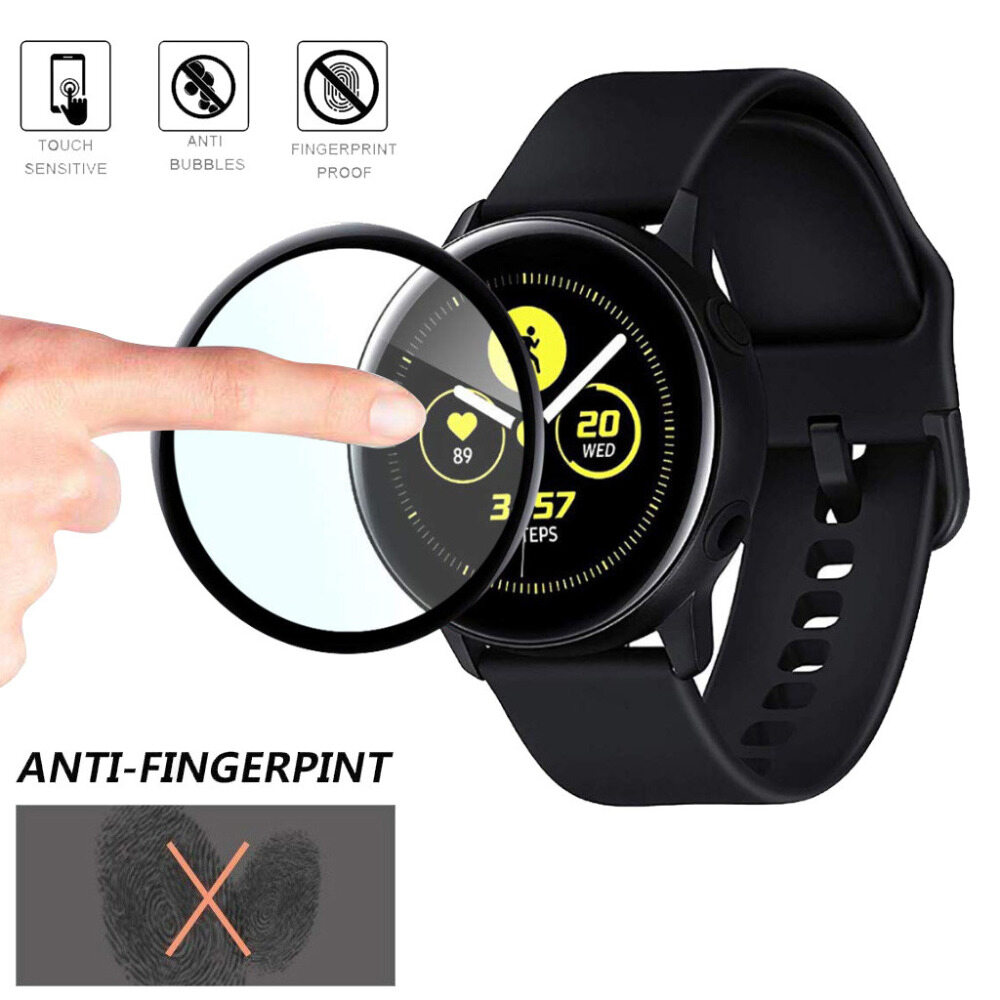 Dây đeo đồng hồ thông minh 3D PMMA miếng bảo vệ màn hình phủ sóng đầy đủ thích hợp cho Samsung Galaxy Watch Active 2