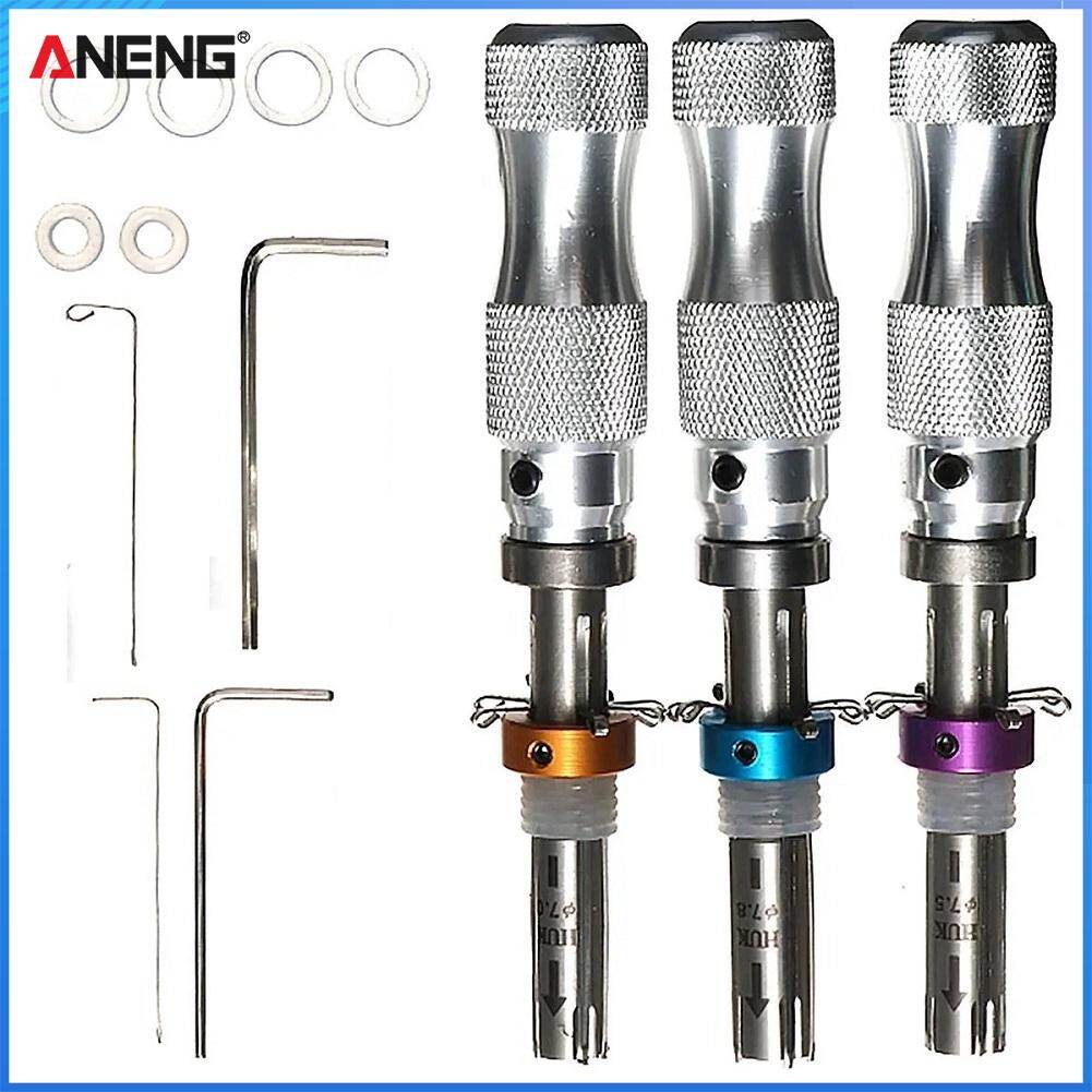 3Pcs Tubular 7 Pins Lock Pick Tool Locksmith Tool Lock Pick Set