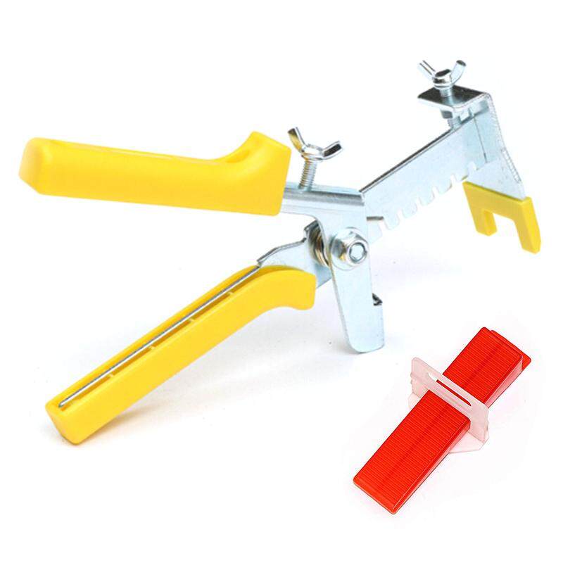 100pcs 1mm Leveling Wedges Tile Levelling Spacers Clips Flooring