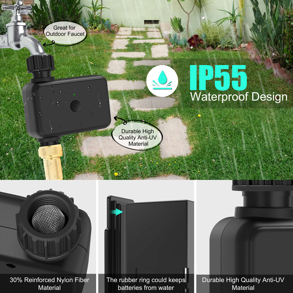 Cảm biến thông minh tuya Wifi làm vườn tưới tự động hẹn giờ tưới nước thiết bị tưới nước tự động vườn ban công mưa Cảm biến điều khiển hệ thống tưới thông minh điều khiển