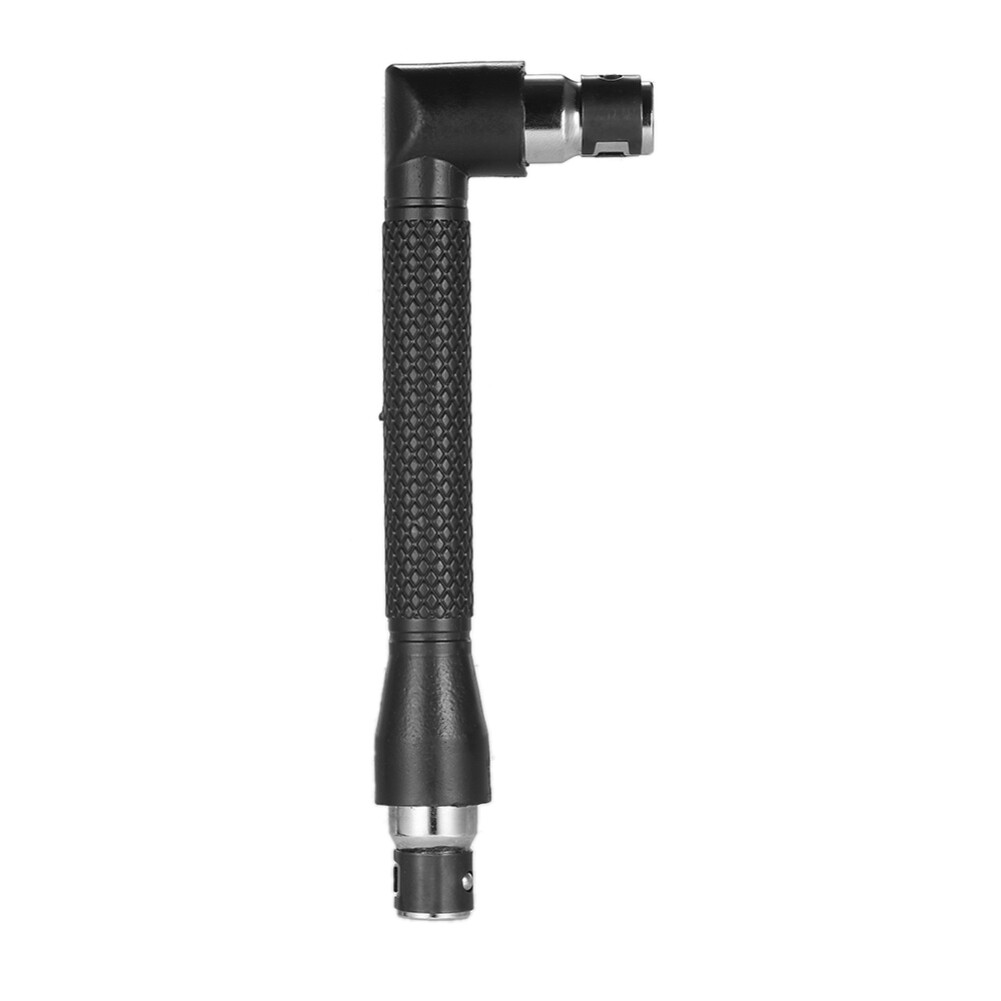 L-shaped Angle Socket Wrench 1/4 Inch Screwdriver Bits Holder Double-head Tool