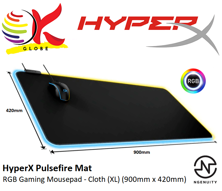 HYPER-X HYPERX FURY S PULSEFIRE MAT PULSEFIRE MAT RGB GAMING