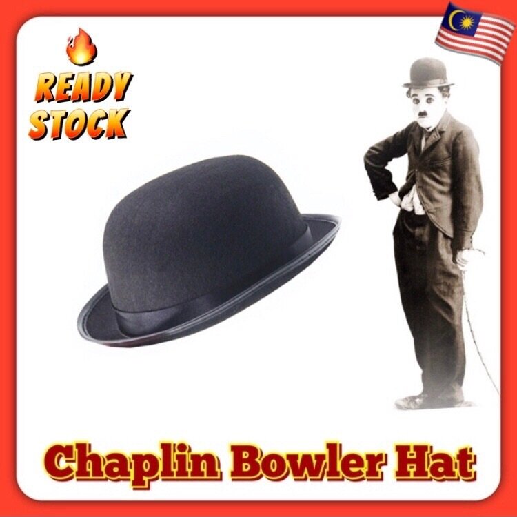 Charlie Chaplin Bowler Hat.party Hat 