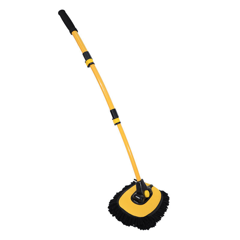 2022 New Car Cleaning Brush Car Wash Brush Telescoping Long Handle Cleaning Mop Chenille Broom Auto Accessories