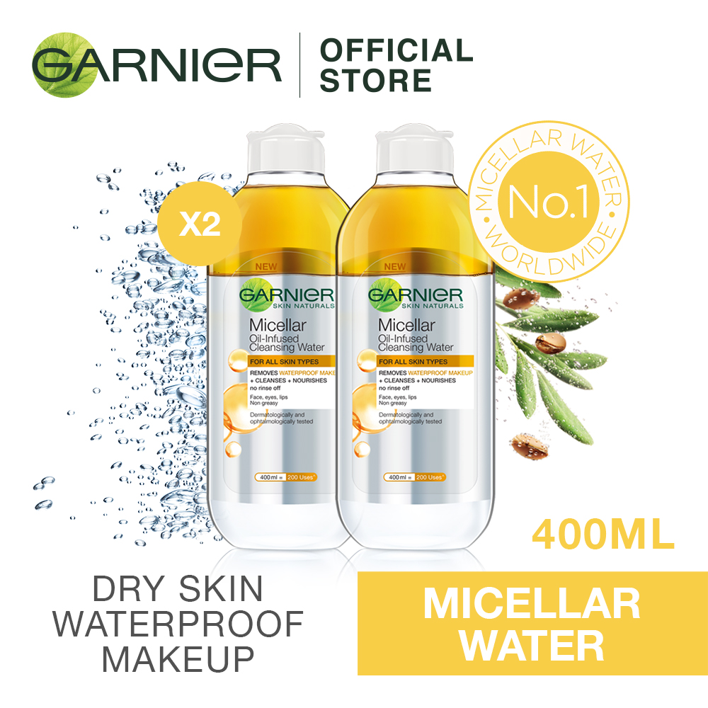 micellar water garnier yellow