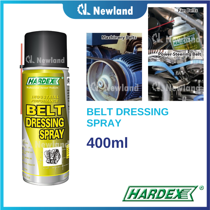 Fan belt spray best sale