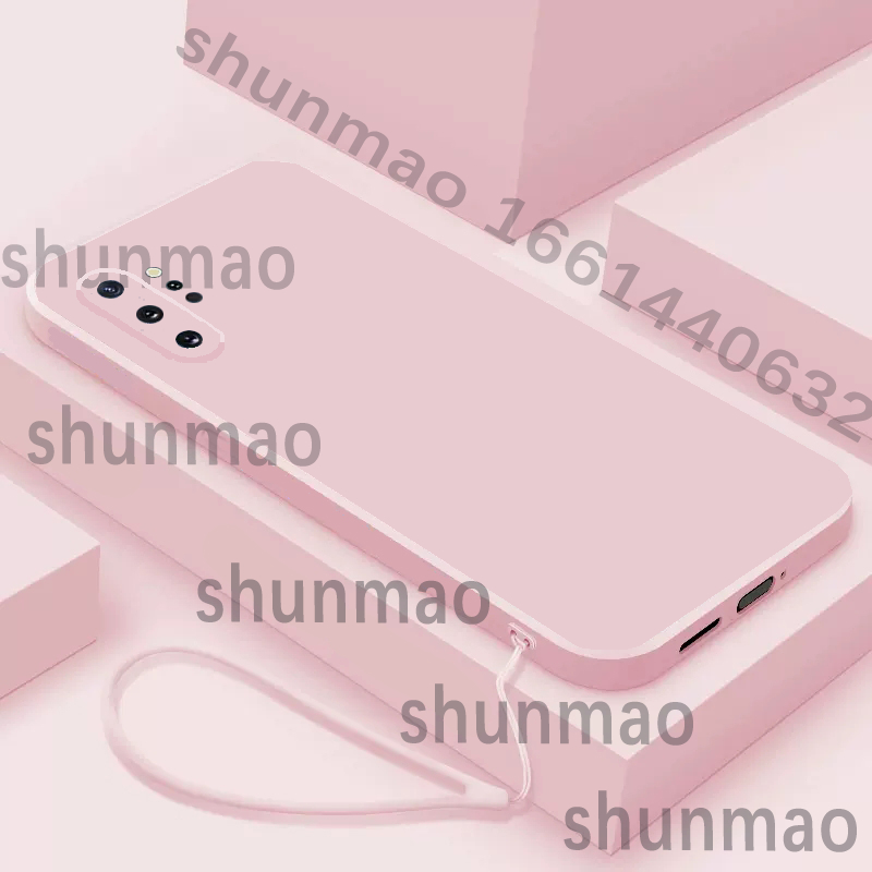 Casing Samsung Note 10 Plus Phone case Candy Jelly Color Cover Soft Silicone Phone Case