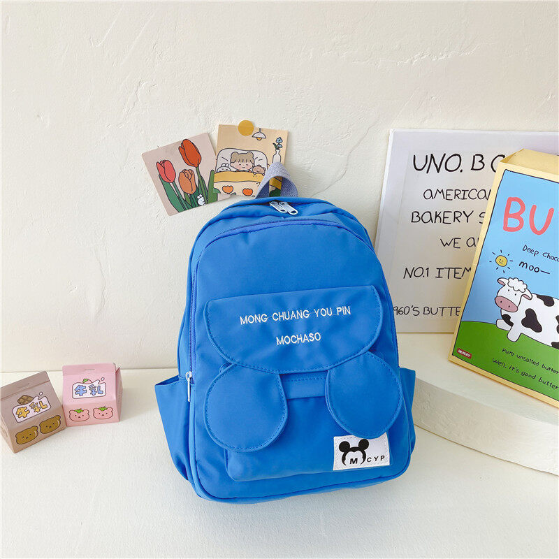 LS New cute kids backpack for girls small backpack cartoon kindergarten school bag