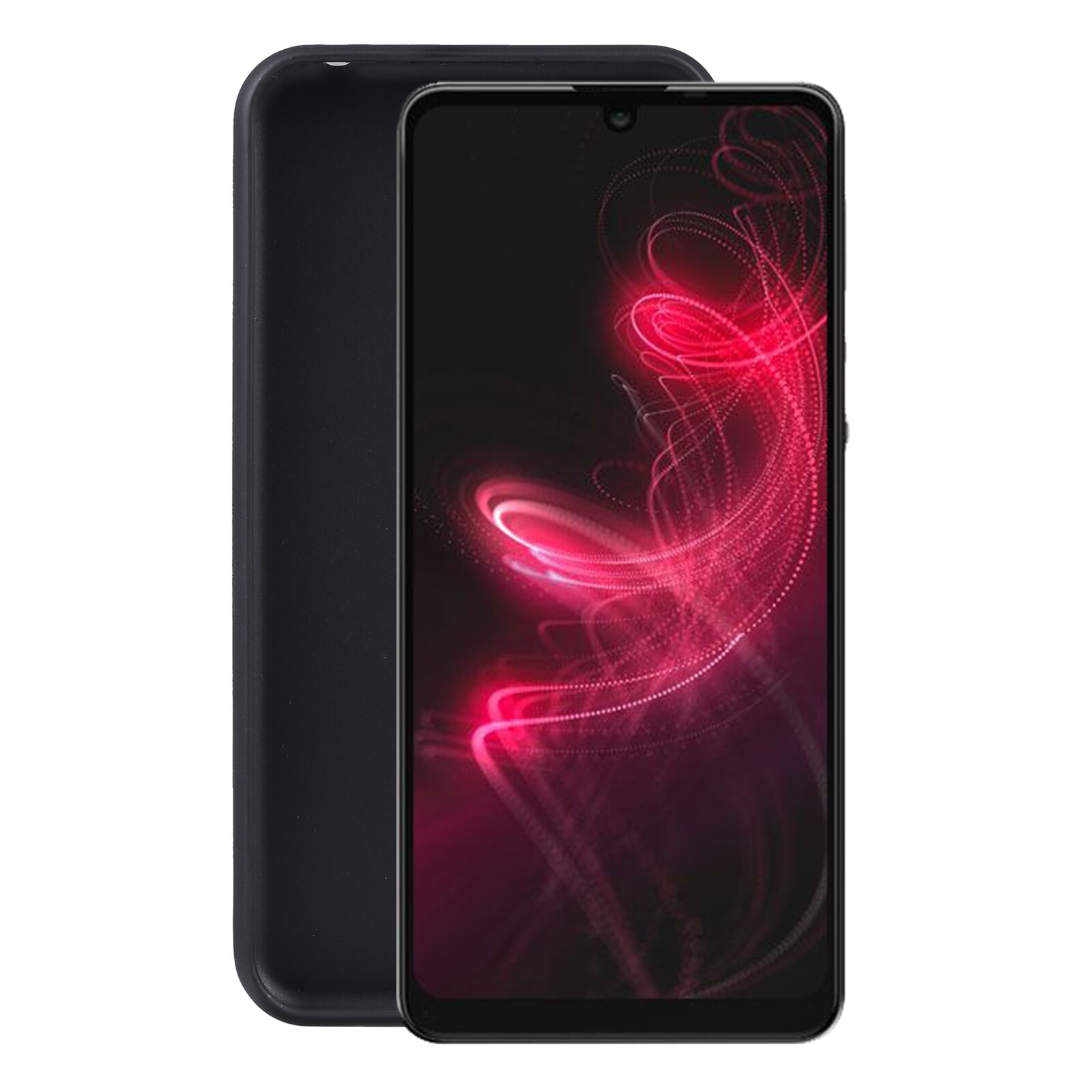 TPU Phone Case For Sharp Zero 5G Basic DX/SHG02/EP3(Pudding Black)