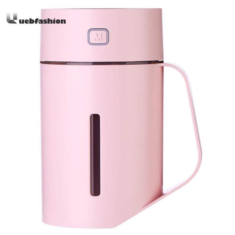 420ml Ultrasonic Air Humidifier Cup Aroma Essential Oil Diffuser with LED Singapore