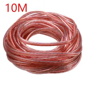 3 10 25m Hi Fi Wire Audio Line Cable Speaker Cable Oxygen Free Copper Speaker Wire For Ktv Amplifier Home Theater Dj System 300 Core Lazada Ph