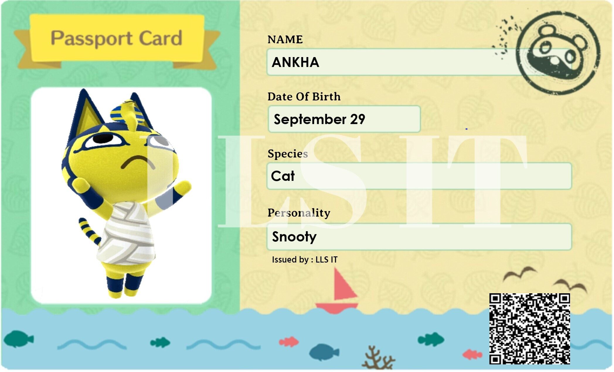 CUSTOM] Animal Crossing New Horizons NFC Amiibo Card [ANY released