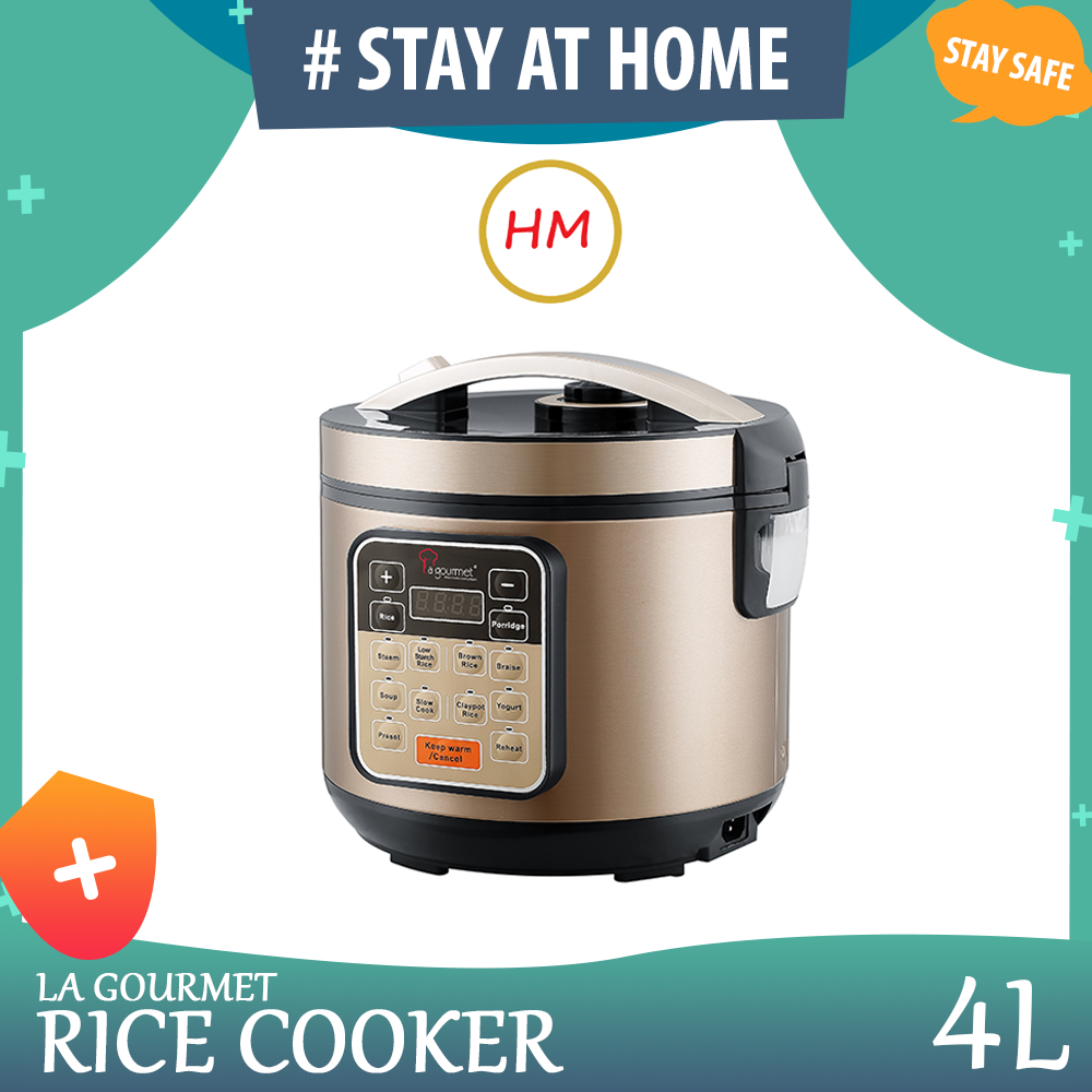 la gourmet healthy rice cooker go shop