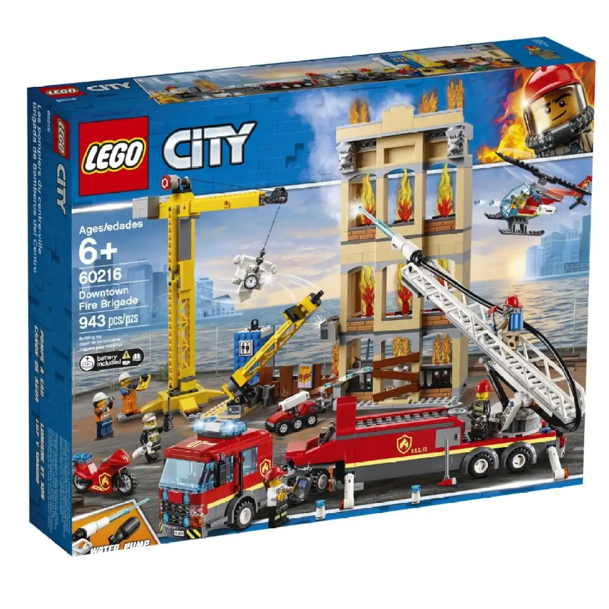 lego city ladder truck