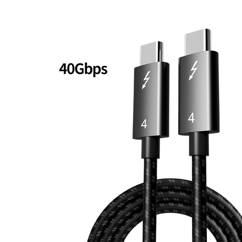for Thunderbolt 4 Cable USB4 40Gbps USB Type C to Type C PD 100W 8K Cable Data Transfer USB-C Cable for Macbook