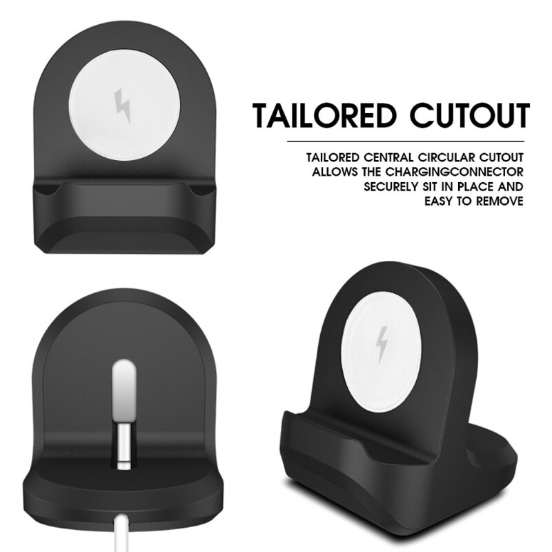Portable Wireless Charging Base Stand Dock Smart Watch Charger Cable Bracket for Michael- Kors Access Watch Accessories