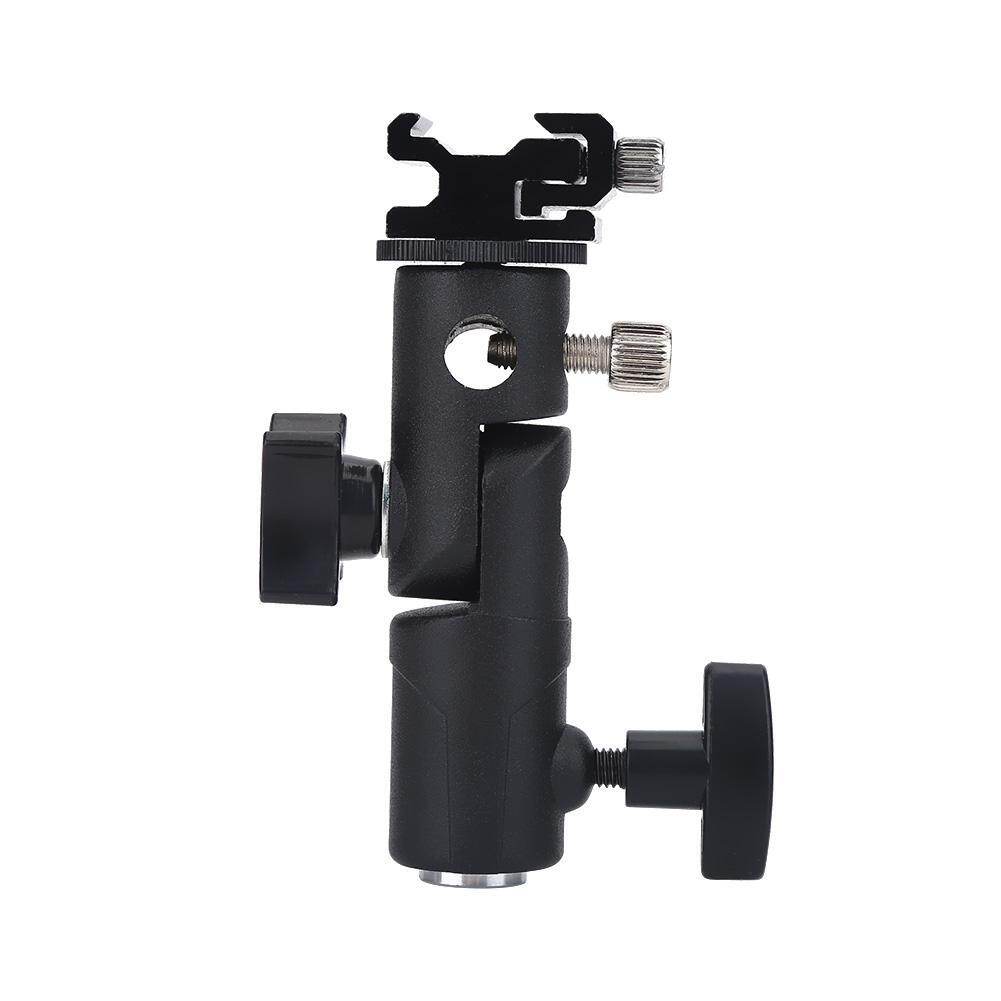 Aluminum Alloy E Type Flash Stand Bracket Hot Shoe Mount Adapter Umbrella Holder Flash Mount, Camera Flash Bracket, Flash Hot Shoe, Flash Bracket, Fla