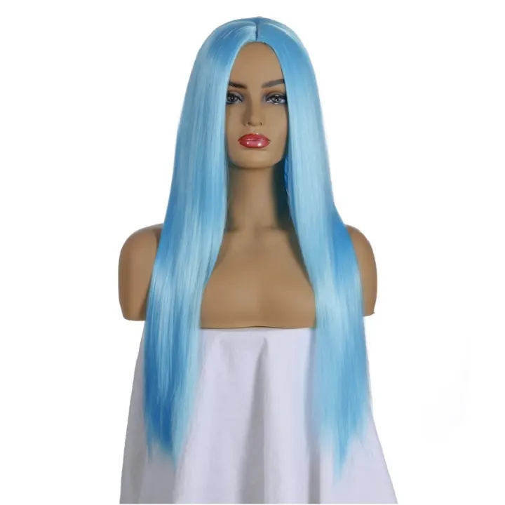 blue wig lazada