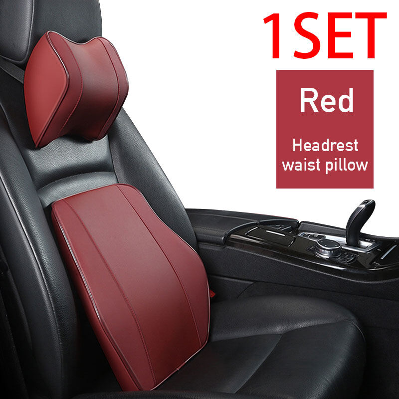 Car Pillow Neck Support Travel Headrest Memory Foam Cotton for Neck Head Rest Accessories
