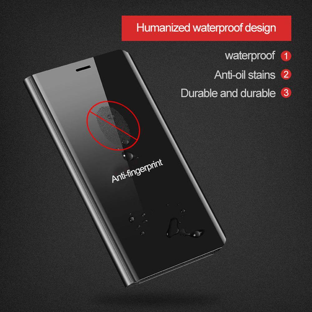 Vỏ Điện Thoại Iphone 6, Vỏ Điện Thoại Iphone 6 S, Ốp Xuyên Thấu Thông Minh Chân Đế Gập Vỏ Gương