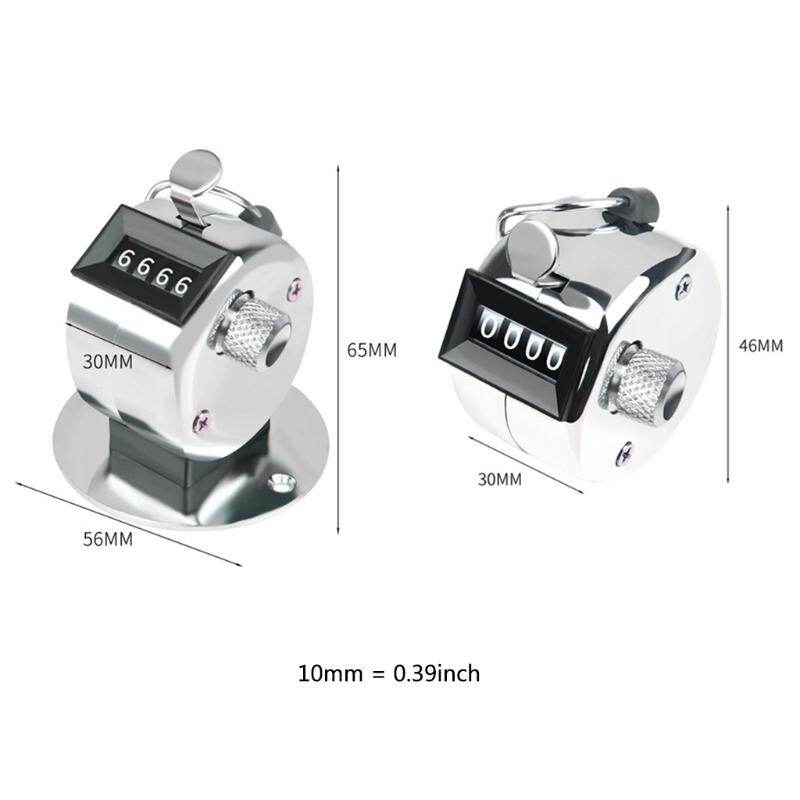 Máy Đếm Cầm Tay Số 4 Chữ Số Cầm Tay Máy Bấm Gôn Cơ Kỹ Thuật Số Bấm Tay Mini
