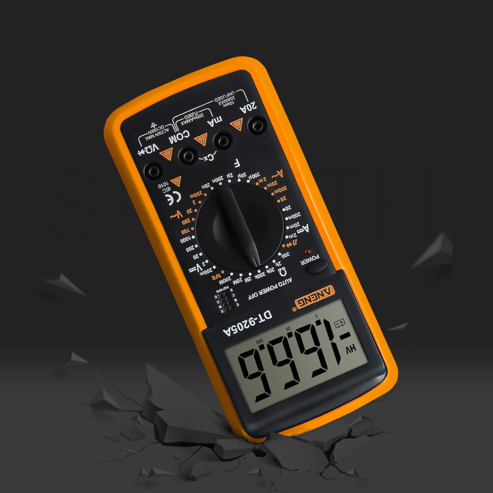 【ANENG】ANENG DT-9205A Vôn Kế Kỹ Thuật Số Đồng Hồ Đo Điện Áp Máy Đo Điện Trở