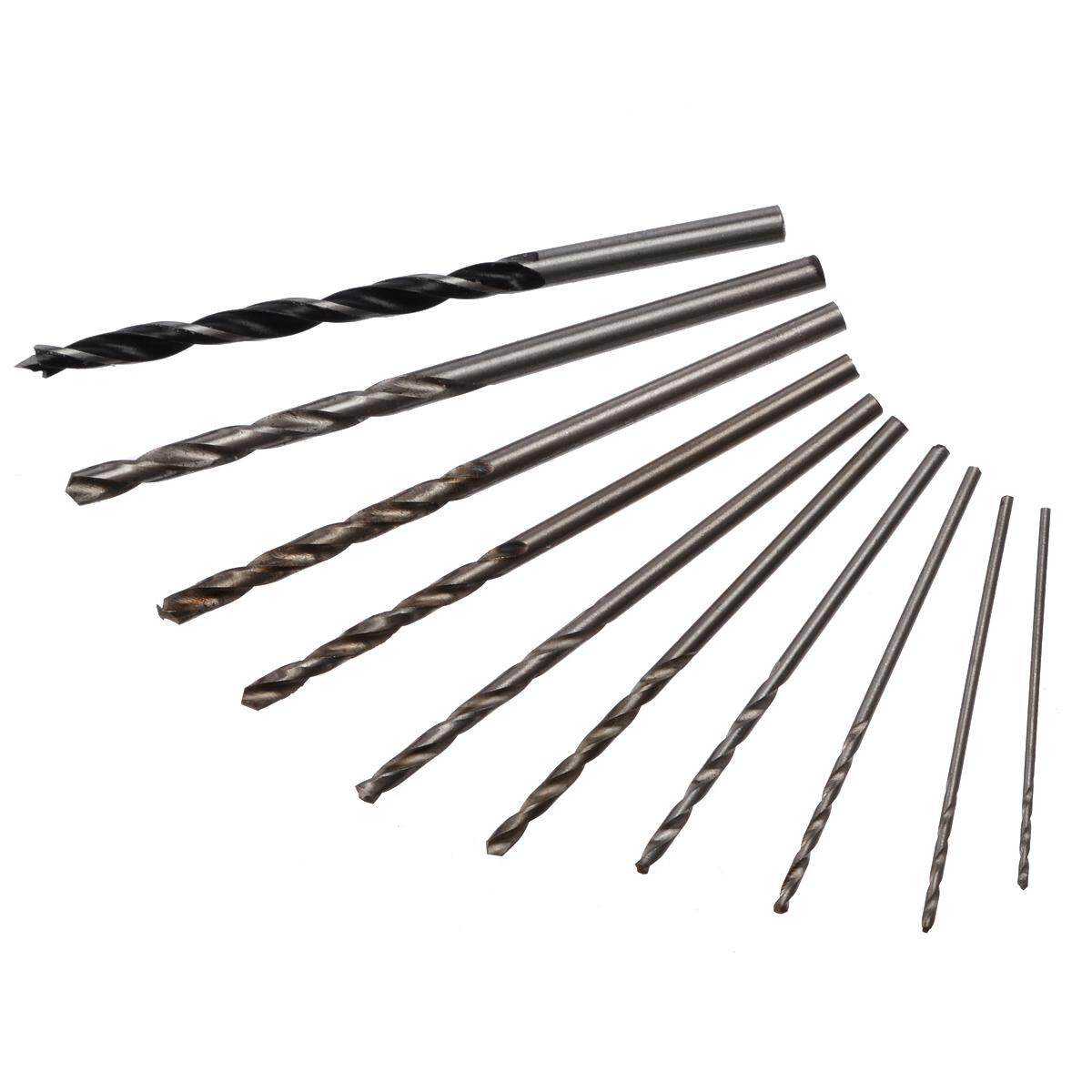 BOKALI Di Động Micro Mini Nhỏ Cầm Tay + 10 Chiếc Xoắn Khoan Dụng Cụ 0.8-3.0mm