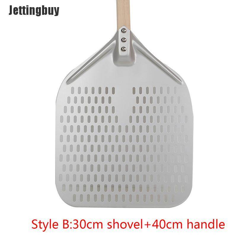 312jettingbuy xẻng xúc pizza nhôm dài có tay cầm dài phụ kiện dụng cụ làm bánh