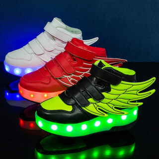 Bizot giày trượt patin giày thể thao có đèn led phát sáng có bánh xe bốt phát sáng 2022 có bánh xe cho bé trai trẻ em bé gái thể thao thường ngày 1