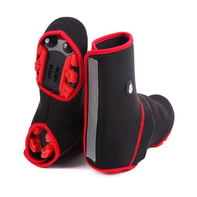 WAKE WOSAWE Winter Cycling Shoe Cover Waterproof Windproof Overshoes Boot Cover