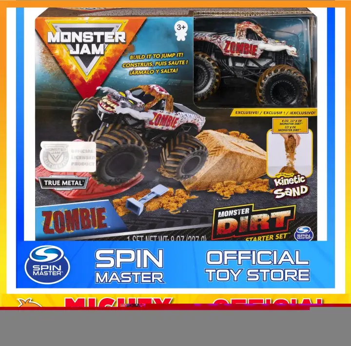 monster jam dirt starter set