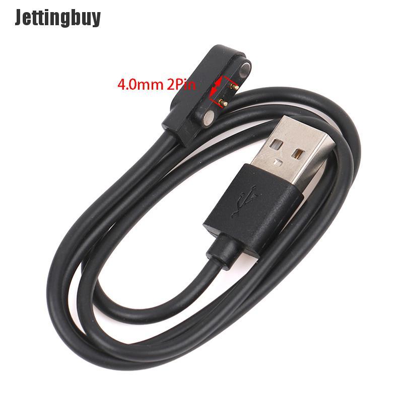Jetting Buy Universal Smart Watch Charger Cord Magnetic Charging Cable 2/4 Pin USB Charger