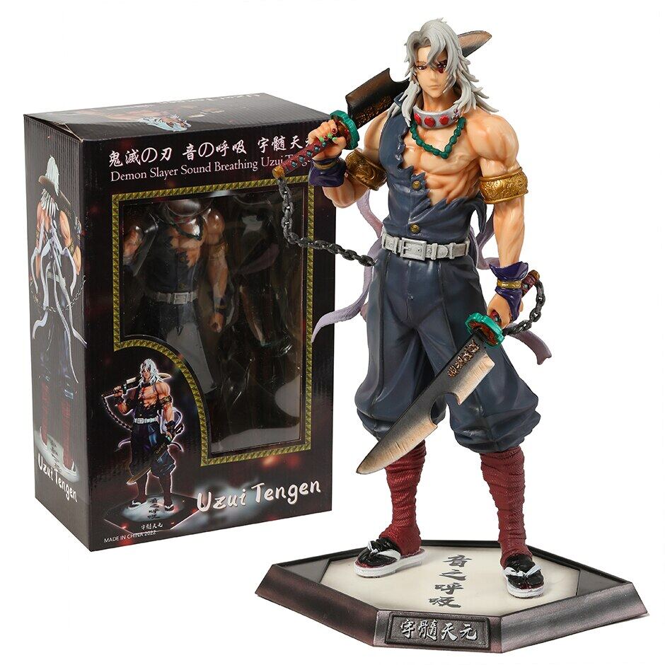 30cm Demon Slayer Uzui Tengen Collectible Figure Model Doll Decoration