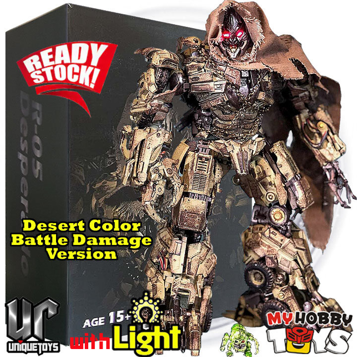 Unique Toys Transformable Robot UT R05 R-05 Desperado Movie
