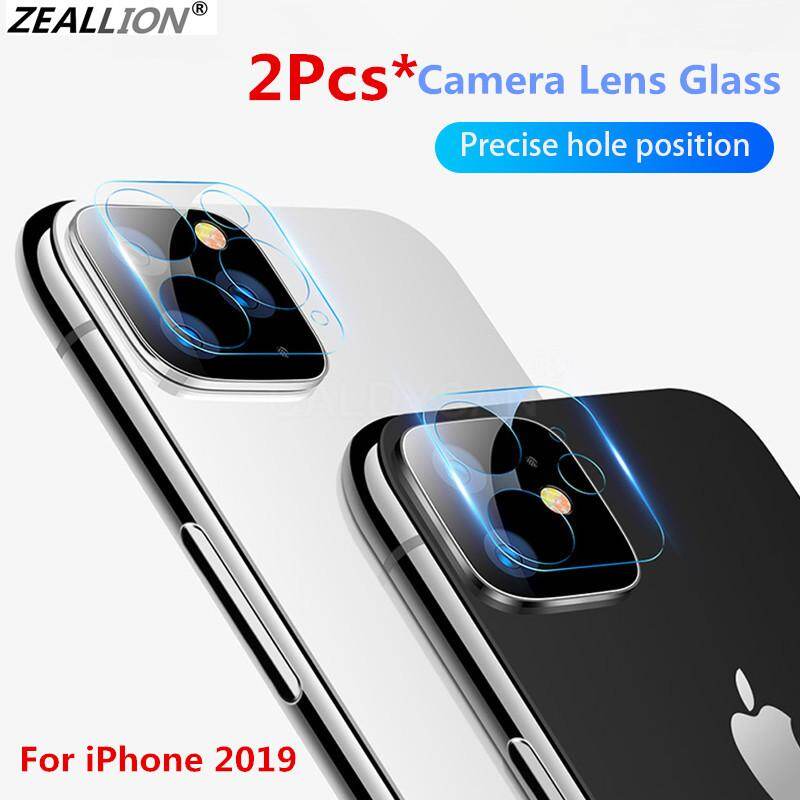 Zeallion 2Pcs Camera Lens Film for [Apple iPhone 6 6s 7 8 Plus XS XR X 11 Pro Max 2019 Series] Screen Protector Protective Film