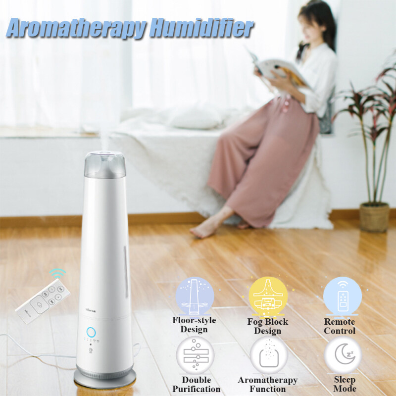 Bear 4.5L 30W Standard Aromatherapy Humidifier Remote Control Double Purification Humidifier Air Purifier Singapore